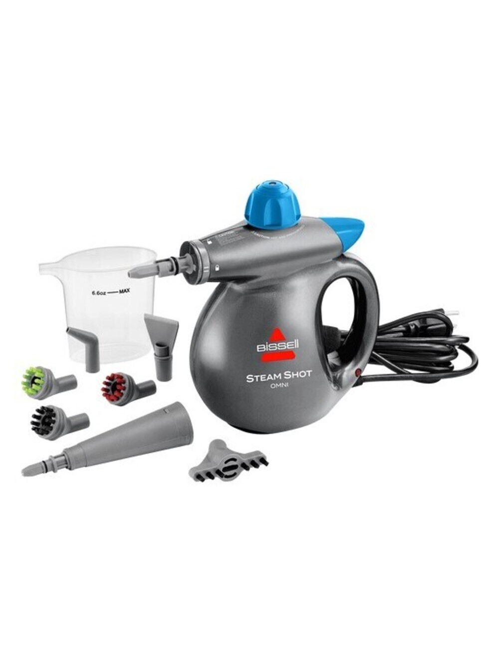 Bissell Steam Shot Omni Handheld Steam Cleaner with Multiple Attachments